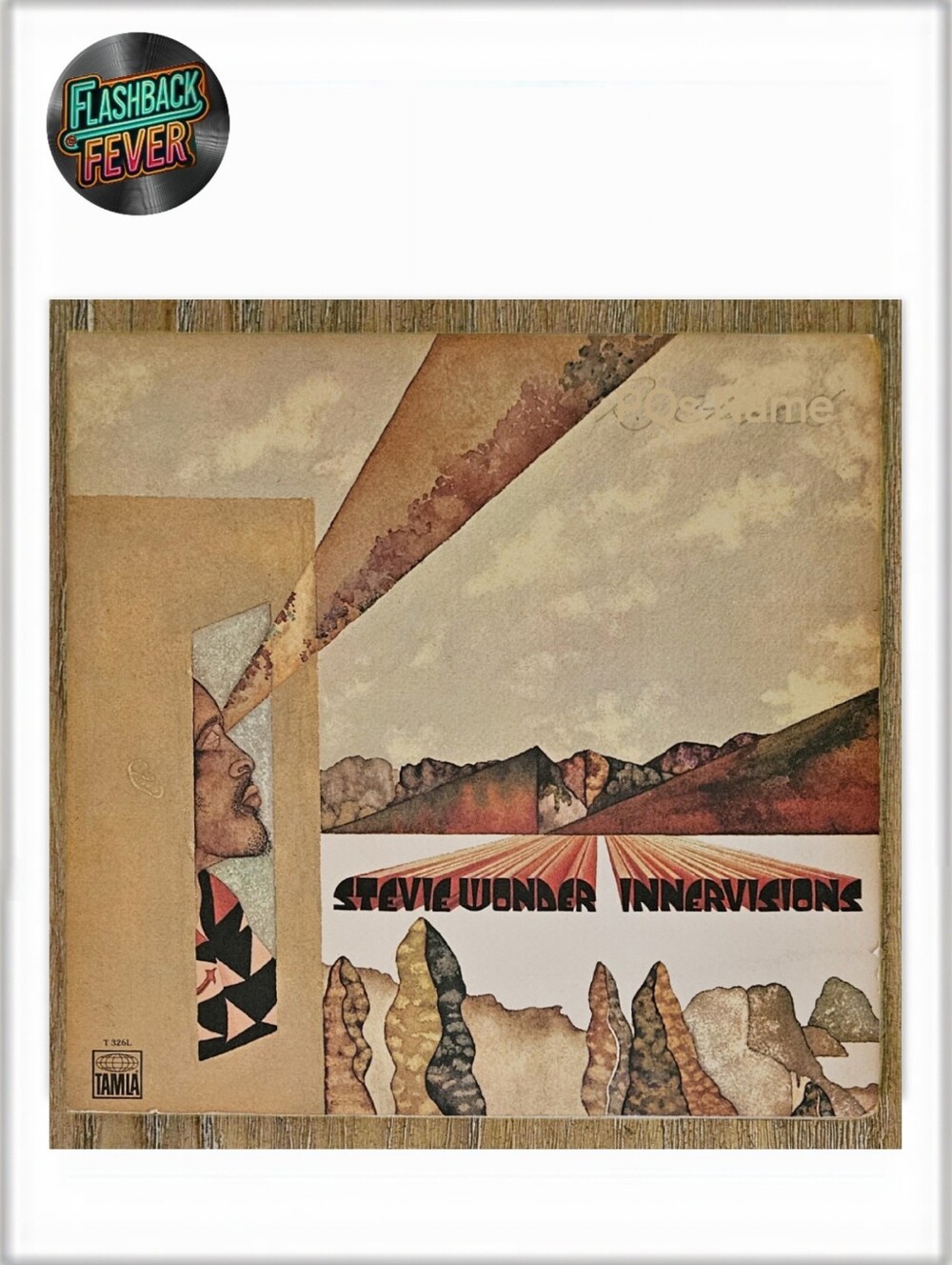 STEVIE WONDER•Innervisions•1973 US Stereo (#T326L) Los Angeles Pressing
